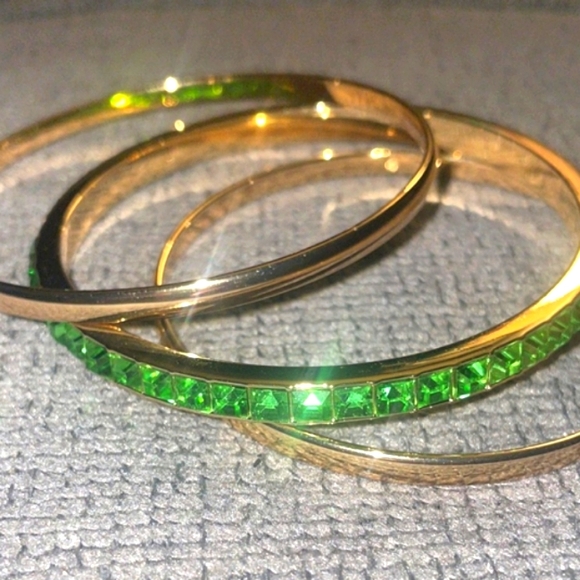 Jewelry - bangles set of 3 bracelets Nwot (Used As A Giveaway)
